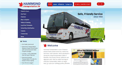 Desktop Screenshot of hammondtransportation.com